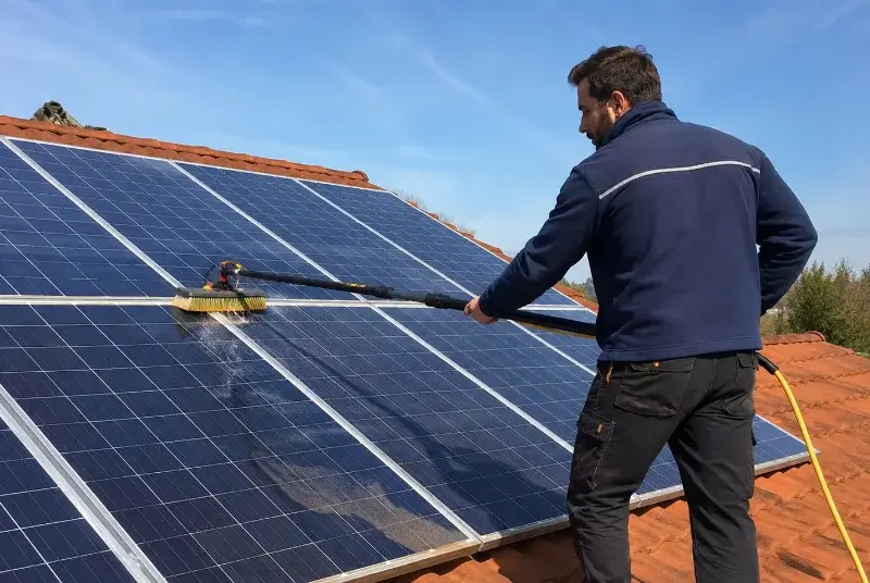 Nettoyage et entretien de panneaux solaires à Aytré