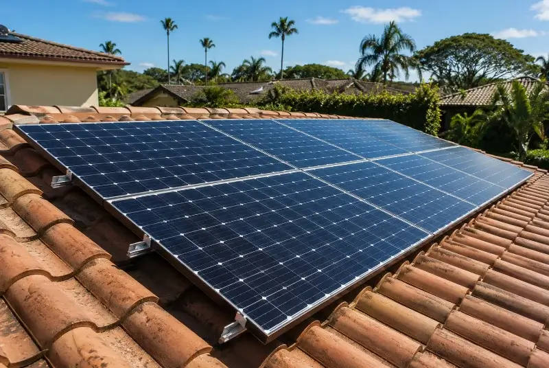Installation de panneaux solaires à Aytré